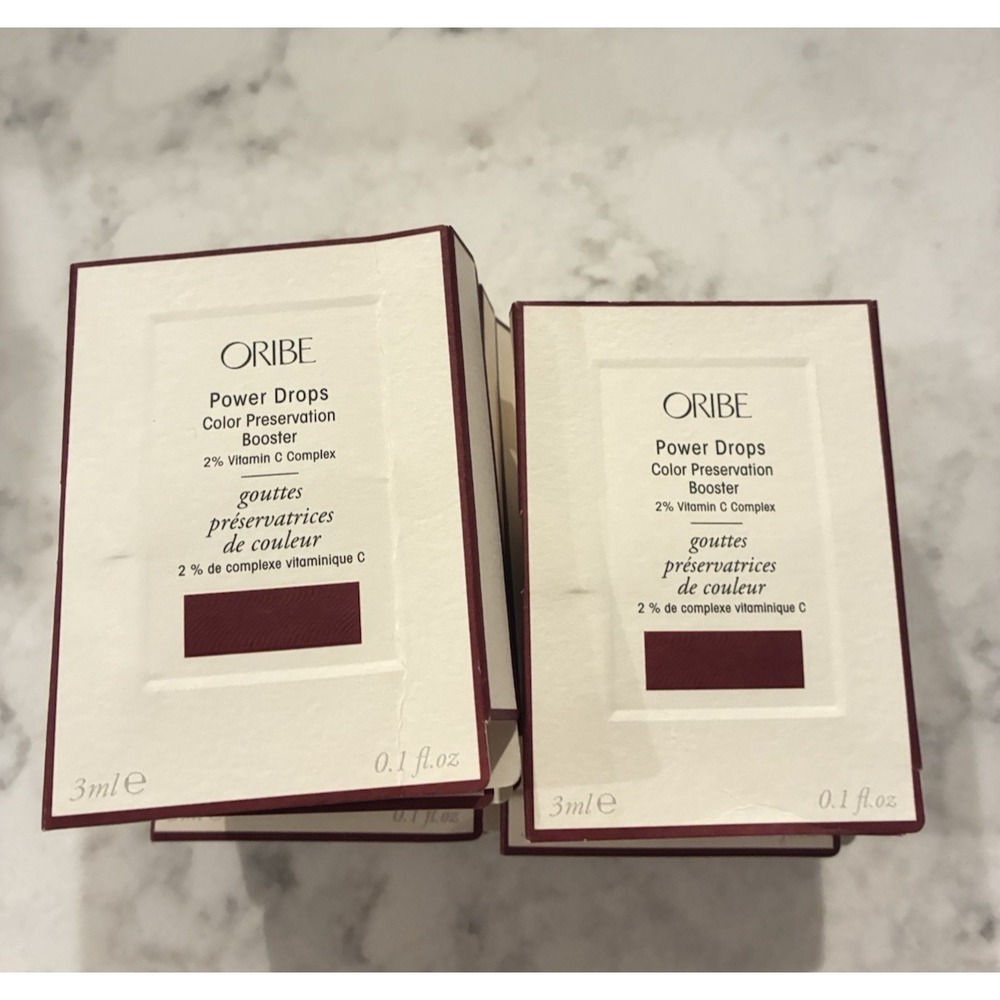 Oribe Power Drops Color Preservation Booster 3ml Trial Sample Size Lot of 9